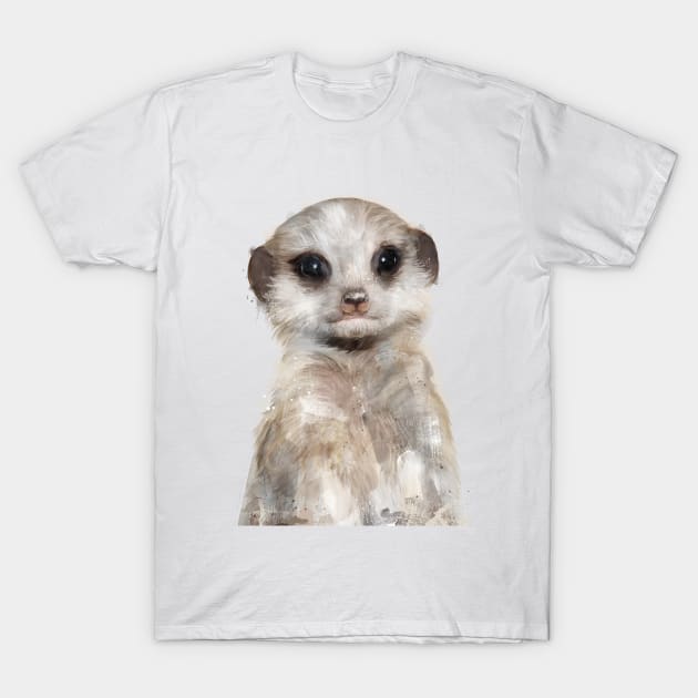 Little Meerkat T-Shirt by Amy Hamilton